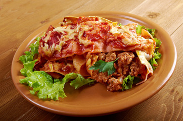 italian homemade lasagna