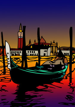 Gondola in San Marco