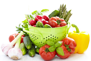 Fresh vegetables
