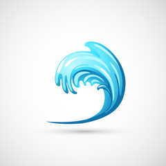 Naklejka premium water splash vector