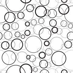 Seamless Monochrome Pattern