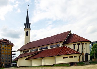 modern church in Krakow