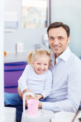 Obraz premium Smiling family
