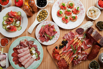 Antipasto food
