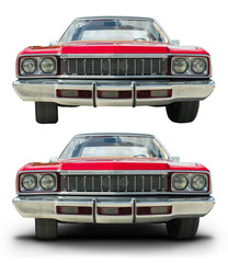 Old vintage retro car
