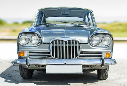 Old vintage retro car