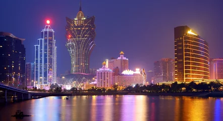 Crédence de cuisine en verre imprimé Chine Macau, China