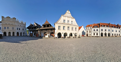 Fototapeta na wymiar Kazimierz Dolny -Stitched Panorama