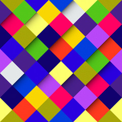 Abstract colorful square pattern background