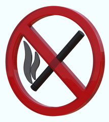 sign no smoke