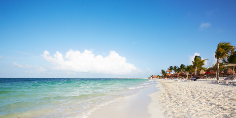 Beautiful tropical beach.