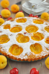 Marillenkuchen, Aprikosenkuchen