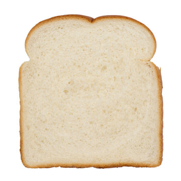 Slice of white bread