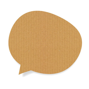Bulle en papier kraft