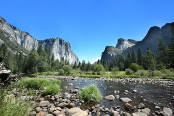 Papier Peint photo Lavable Parc naturel Californie - Parc national de Yosemite