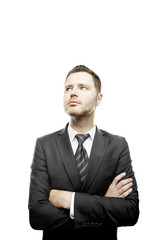 businessman standing