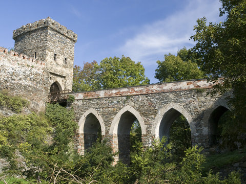 Gothic castle Bitov