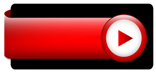 BLANK web button (rectangular red icon arrow click here)