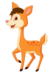 Cute deer cartoon