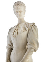 Fototapeta na wymiar Statua byłej cesarzowej Sissi Austrii