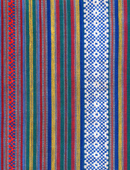 Obraz premium folk fabric