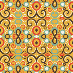 abstract aztec pattern
