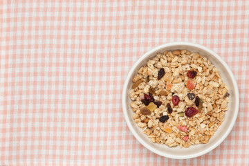 fruits granola