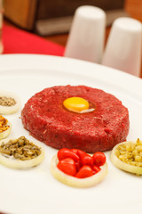 tartare on dish