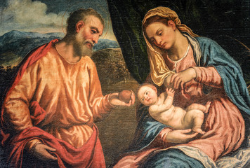 Fototapeta na wymiar Santa Maria delle Grazie (Mediolan), malarstwo