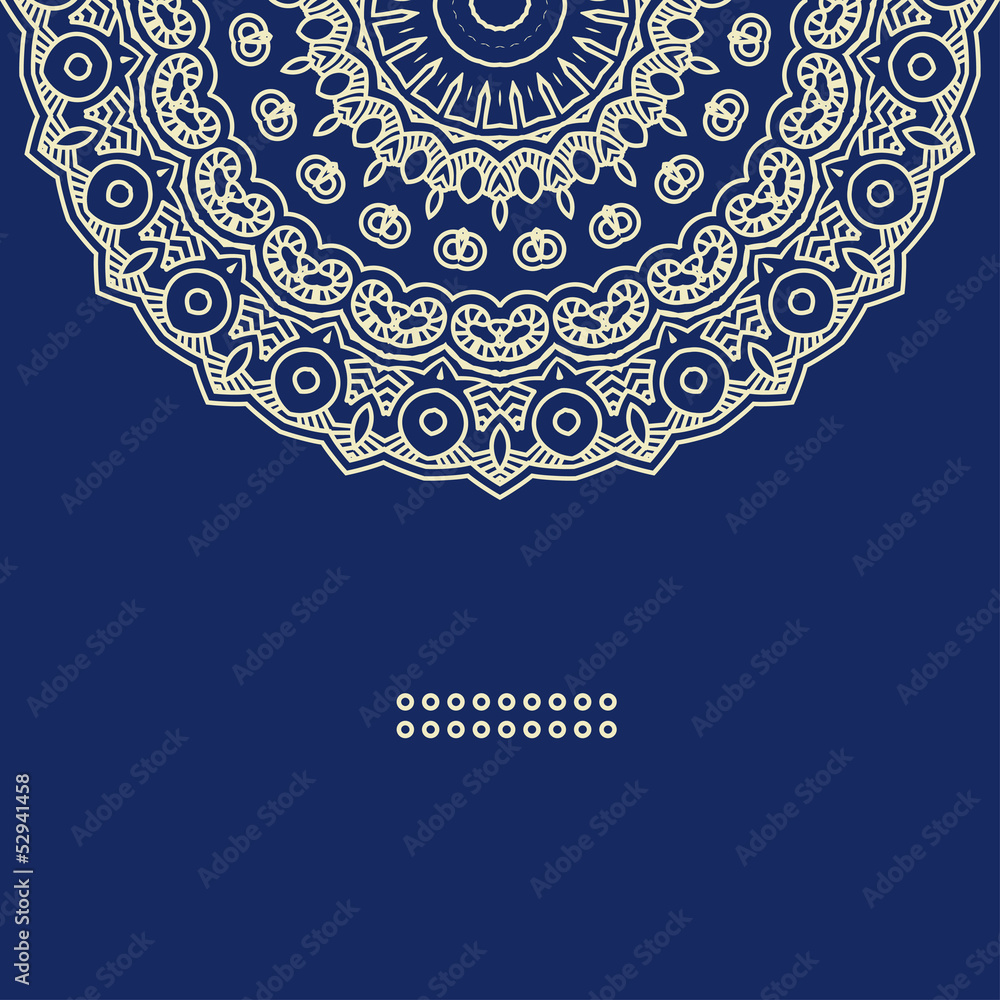 Aufkleber vector round decorative design element