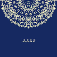 Vector Round Decorative Design Element