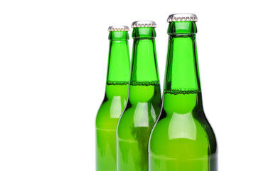 A perspective of full bottles