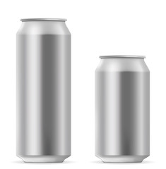 Blank beer can