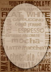 cafe menu page