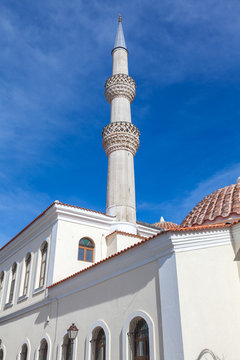 Minaret of Muslim mosque