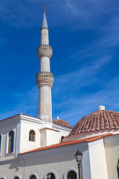 Minaret of Muslim mosque