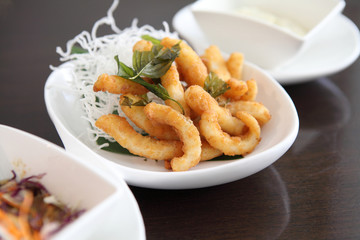 fried squid