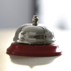 Close up photo of a bell