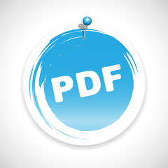 pdf download button icon