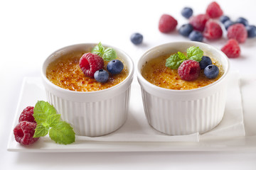 Creme brulee.