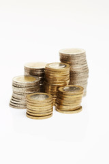 Geldmünzen, Euromünzen, Türme