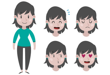 Girl expressions