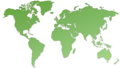 Fototapeta na wymiar carte du monde