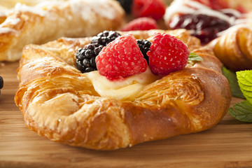 Homemade Gourmet Danish Pastry