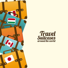 travel suitcases