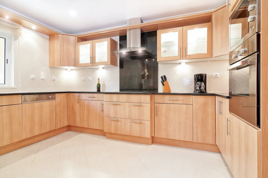 Modern Gourmet Kitchen For A Family With All The Technology.