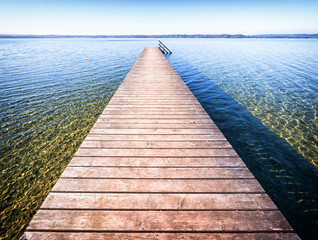 Obraz premium wooden bridge