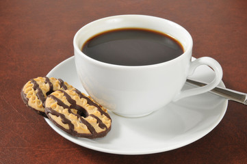 Cookies and coffee