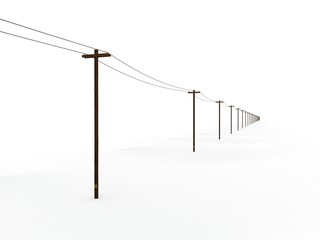 Endless Power Poles