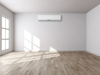 Interno con aria condizionata